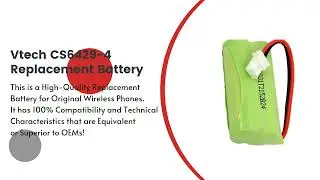 Replacement Battery for Vtech CS6429-4