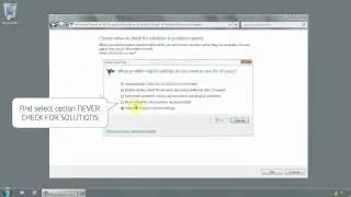 Windows 7 Ultimate 64 bit - How to change action center settings - www.vid4.us