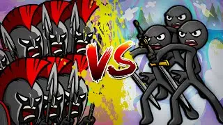 Spearton Mass vs Mass Heal - Stick War 3 (No Commentary)