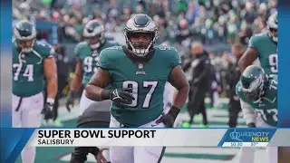 Eagles Super Bowl star has North Rowan connections