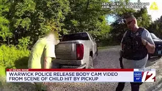 Warwick police release new bodycam video showing interaction with driver accused of hitting child