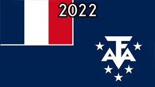 French Southern and Antarctic Lands Historical Flags
