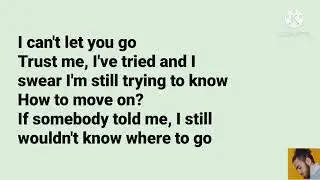 Can't let you go - Ali Gatie ( Video Lyrics)