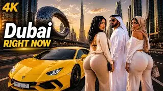 Dubai Walking Tour 4K HDR | City Life | No Commentary 