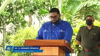 Press Conference by President Mohamed Irfaan Ali  April 28th 2021