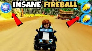 😱 Insane Fireball Challenge Jimmy vs Ei Zipo  Beach Buggy Racing 2