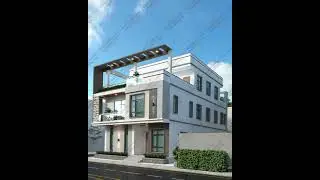 Architecture Design for 3 Storyed RC building in Yangon #KhantnyinaungConstruction