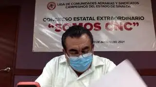 Mesa #1 Por Un Nuevo Pacto Campesino, Congreso Estatal (virtual) #SomosCNC