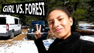 Car Camping in the Mountains & A Surprise Spring Snow ❄️
