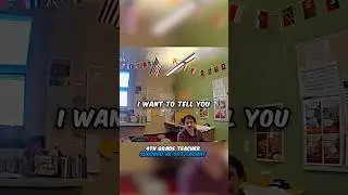 4th Grade Teacher Shocked He Got Caught 😨