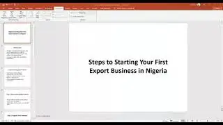 Steps to Starting Your First Export Business in Nigeria 🌍🇳🇬