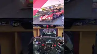 First online VR race on LMU 🤩 #lmu #simracing #vr #fanatec #quest3 #lemansultimate
