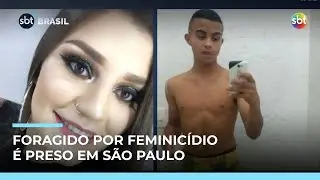 Foragido acusado de feminic&iacute;dio contra arquiteta &eacute; preso na zona sul de S&atilde;o Paulo | #SBTBrasil