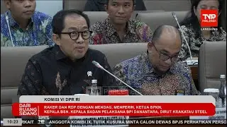 LIVE: KOMISI VI DPR RI RAPAT KERJA DAN RAPAT DENGAR PENDAPAT DENGAN PEMERINTAH