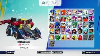 Sonic Racing CrossWorlds PC -  Pac-man&acute;s  Festival - With Omega.