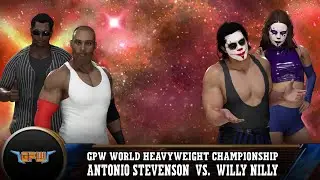 World Heavyweight Title Rematch | Antonio Stevenson (c) vs Willy Nilly | GPW Wrestling S4 Ep.22 👑💀