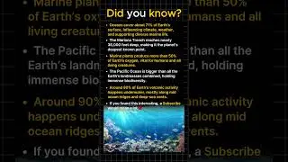 Ocean Facts You Didn&rsquo;t Know