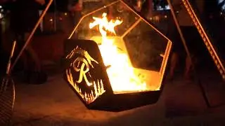 the Custom D12 Solid Fire Pit