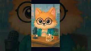 Breezi's Focus Lounge ☕Tap the profile & let Breezi Corgi guide your calm study flow #viralshorts