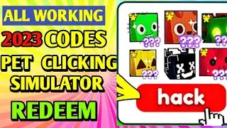 (New Codes) Roblox PET CLICKING SIMULATOR Codes 2023 | Codes PET CLICKING SIMULATOR