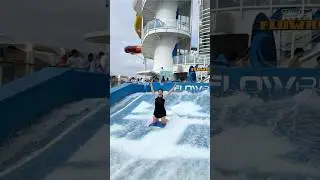 Катание на коньках, FlowRider, скалолазание, лазертаг на круизном лайнере Royal Caribbean.