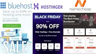 Black Friday Web Hosting Deals 2020: Bluehost, Hostinger, Namecheap & More Sales