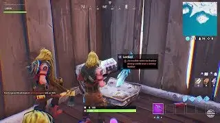 Fortnite - Fortbyte #26 - Accessible With The Bunker Jonesy Outfit Near A Snowy Bunker