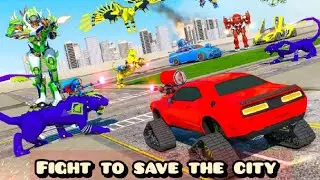 Dino Robot Car Game - Flying Robot Transforming Game - Save the world from aliens #29