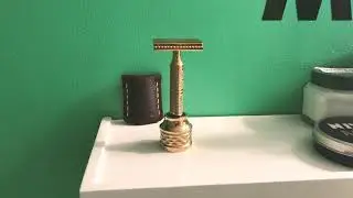 Karve Brass Safety Razor Gladius Handle Design
