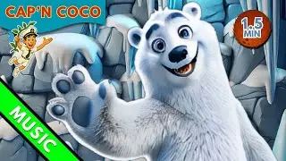 Cap&rsquo;n Coco Song &ndash; Run From the Polar Bear! Epic Learning Chase Song for Kids