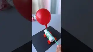 ♻️ DIY Balloon-Powered Bottle Car 🚗 | Fun & Easy Summer Craft for Kids | Turn Waste Into Treasure!