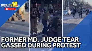 Former Maryland immigration judge tear gassed during protest in Minneapolis