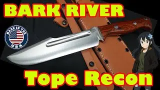 BARK RIVER KNIVES【バークリバー・ナイブス】■ 「トープ リコン」 【CPM-3V】【サングアリータ】 【レッドライナー】Bravo Tope Recon