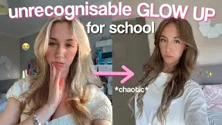 UNRECOGNISABLE GLOW UP FOR BACK TO SCHOOL!! *chaotic*