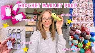 MARKET PREP !! - making tiny plushies, packing orders, and more !!