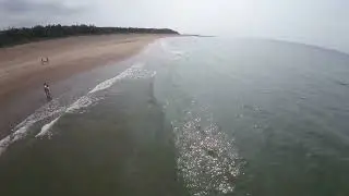 DJI AVATA 在沙崙海水浴場 (4K)