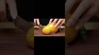 AI Mango Slicing ASMR | Ultra Realistic Fruit Cuts