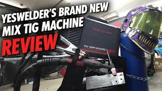 Yeswelder's new tig welder unboxing test and review TIG-200P