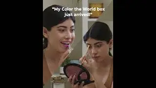 A complete make up look from Color The World
