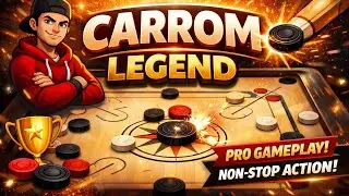 🔥 Carrom Live | Pro Gameplay | Non-Stop Fun 🎯