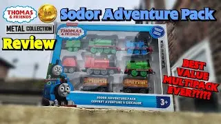 Обзор набора Sodor Adventure Pack - Thomas Metal Collection Push Along - НЕВЕРОЯТНО ВЫГОДНОЕ ПРЕД...