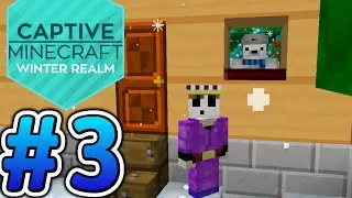 Captive Minecraft: Winter Realm #3 - Ons eigen huis en tuin