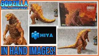 Godzilla King of the Monsters Burning Godzilla 2019 Hiya toys IN HAND IMAGES!