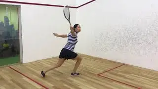 Squash in Moscow, урок #2. Игра от задней стены.