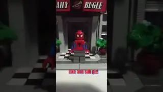Custom Lego Peter B. Parker #lego #spiderman #legocreation #spiderverse
