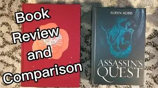 Book Review & Comparison of Assassin's Quest by Robin Hobb - Folio Society vs US Illustrated Edition