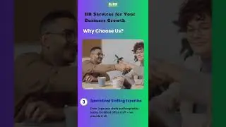 Why Choose BillRock HR Consultancy | Expert Staffing Solutions PAN India I #shorts