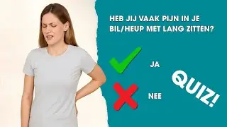 Bil- of heuppijn: onschuldig of een serieus signaal van je lichaam?