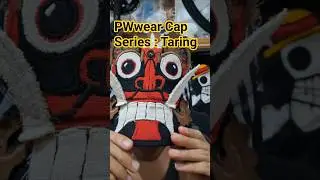 PWwear Cap, Series : Taring , Nationwide and Worldwide Shipping #pistawork #artist #handmade #custom