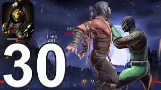 Mortal Kombat Mobile - Gameplay Walkthrough Part 30 - Boss Fight: Klassic Reptile (iOS, Android)